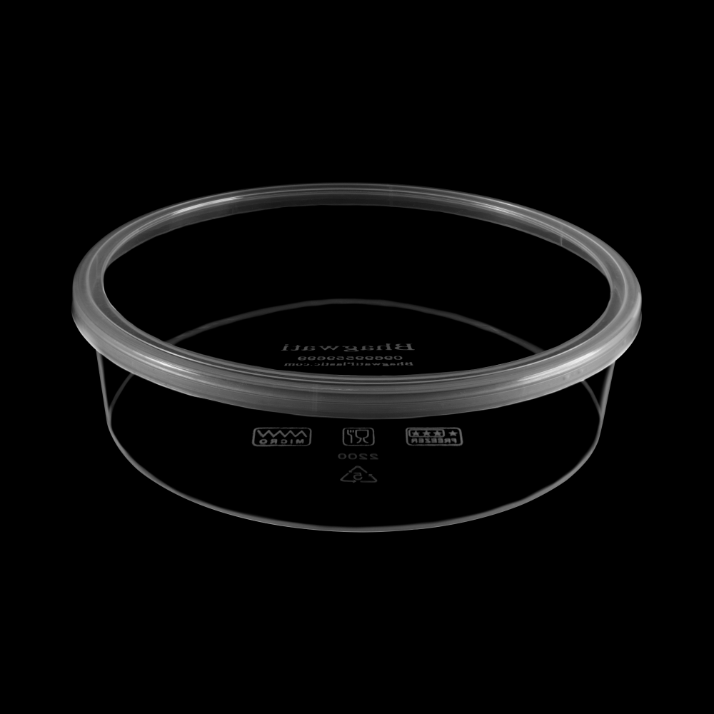 2200ml Round Ice-Cream Container