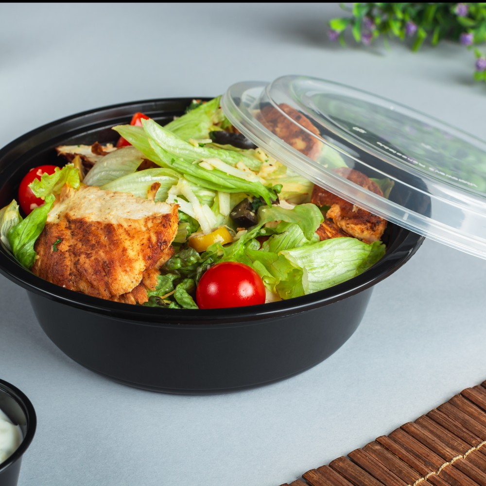 Plastic Container with Dome Lids (RO)